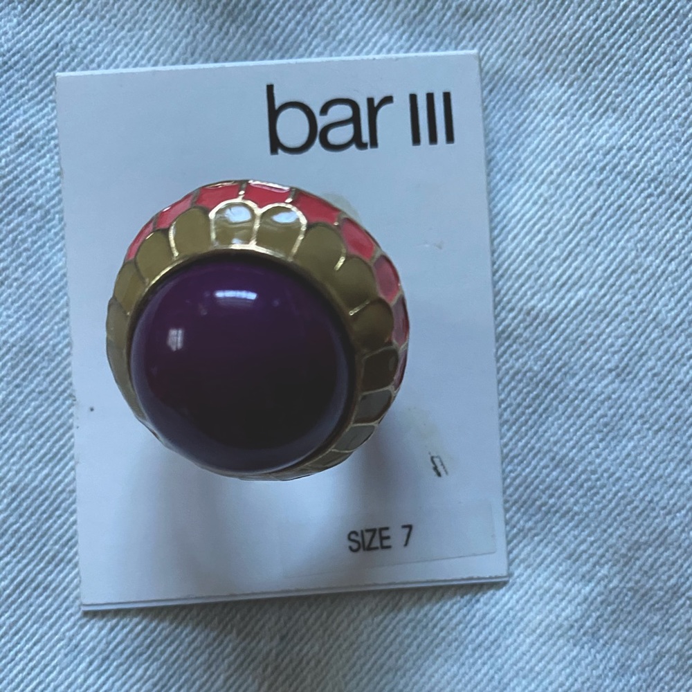 New size 7 ring by Bar III